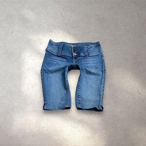 Paris Blues Low Rise Denim Bermuda Shorts